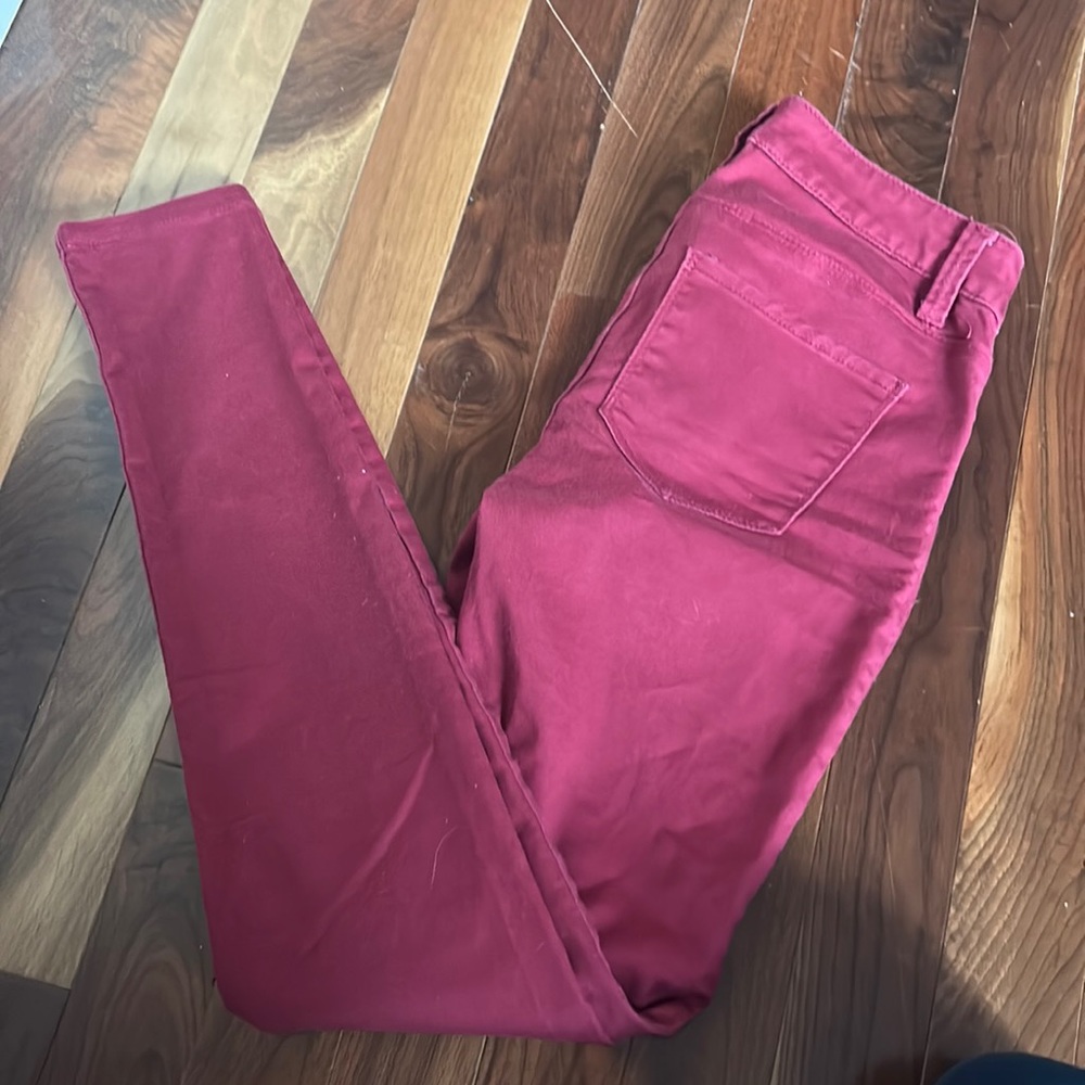 Design lab reddish purple denim size 25